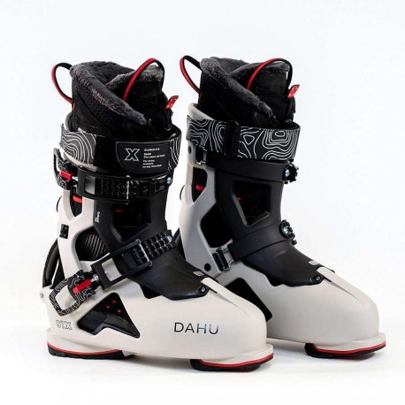 Chaussures de Ski Dahu Ecorce 01 X M120 Grey Black Red 2023  - Chaussures ski homme