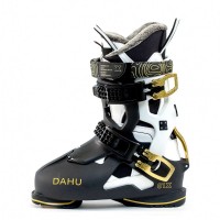 Skischuhe Dahu Ecorce 01 X W110 Black White Gold 2023 