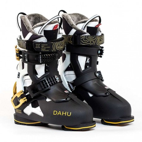Chaussures de Ski Dahu Ecorce 01 X W110 Black White Gold 2023  - Chaussures ski femme