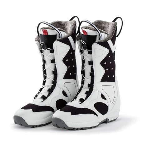 Ski Boots Dahu Ecorce 01 X W90 Black White Gold 2023  - Ski boots women