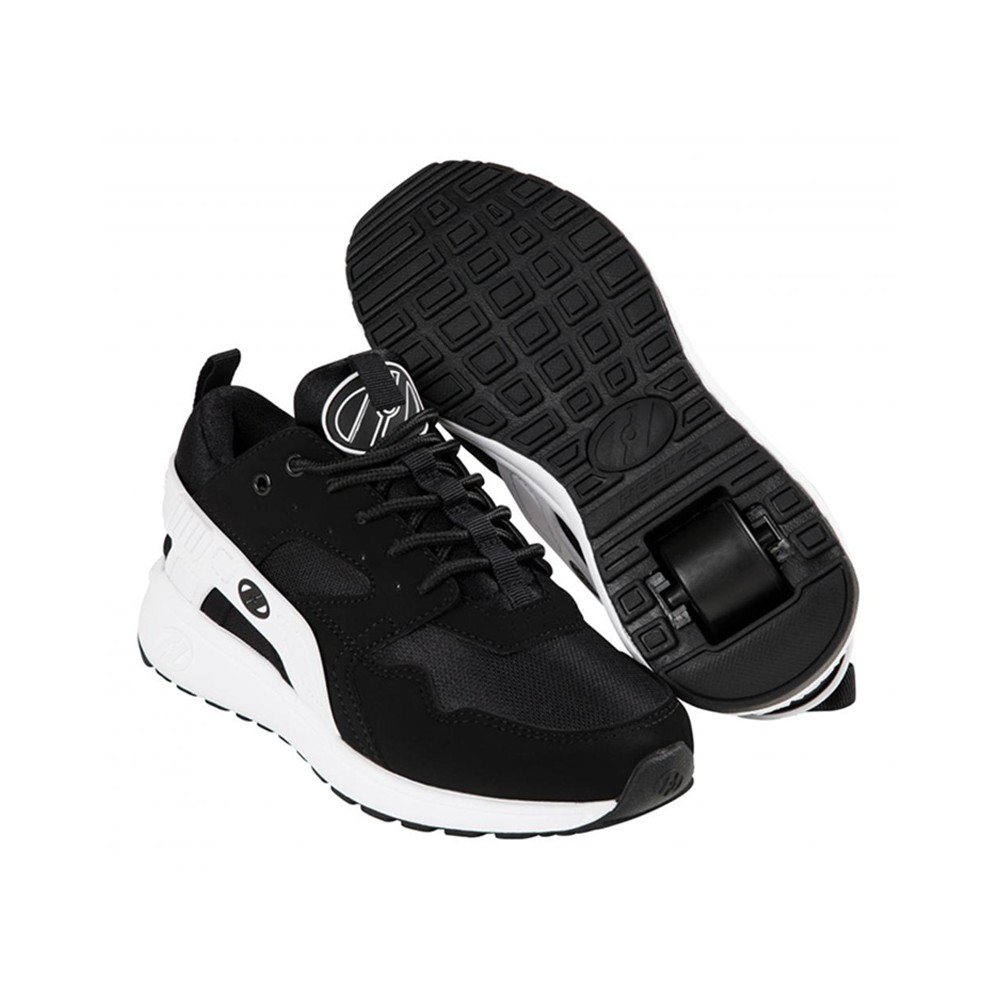 black and white heelys
