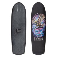 Skateboard Deck Only Arbor High Voltage Downhill 9\\" 2024  - Planche skate