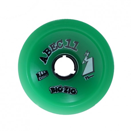 Abec11 BigZig Classic 75mm Green 2022 - Longboard Wheels