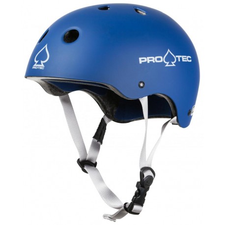 Skateboard helmet Pro-tec Classic Certified Matte Blue 2018 - Skateboard Helmet