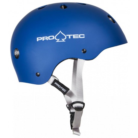 Skateboard helmet Pro-tec Classic Certified Matte Blue 2018 - Skateboard Helmet