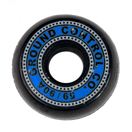 Ground control Wheel Filmstrip 59mm 90A black/blue 2019 - ROLLEN