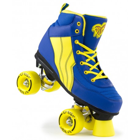 Quad skates RioRoller Pure Blue / Yellow 2019 - Rollerskates