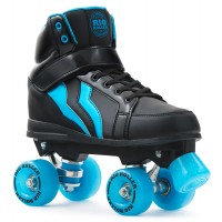 Quad skates RioRoller Kicks Style Black Blue 2019 - Rollerskates