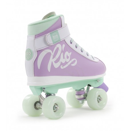 Quad skates RioRoller Milkshake Mint Berry 2023 - Rollerskates