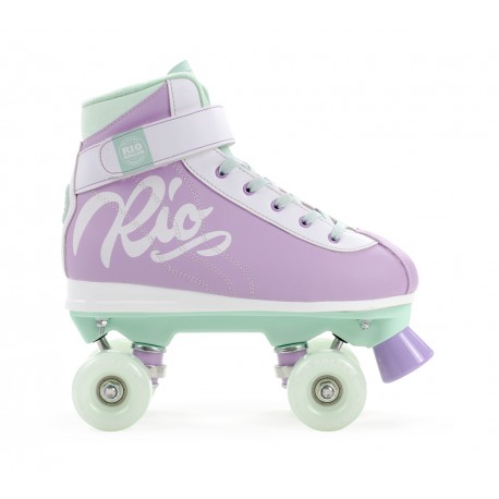 Quad skates RioRoller Milkshake Mint Berry 2023 - Rollerskates