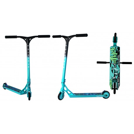 AO Scooter Complete Quadrum 3 Tristan Teal 2019 - Freestyle Scooter Complete