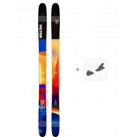Ski Faction Prodigy 3.0 2019 + Skibindungen - Pack Ski Freeride 101-105 mm