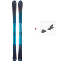 Ski Scott Femme Slight 83 2019 + Fixation de ski - Ski All Mountain 80-85 mm avec fixations de ski à choix
