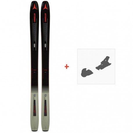 Ski Atomic Vantage 107 TI 2019 + Fixation de ski - Pack Ski Freeride 106-110 mm