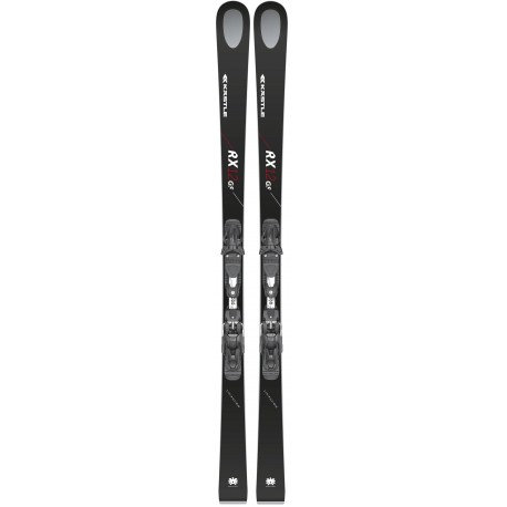 Ski Kastle RX12 GS + Race Plate Full Black + K14 Freeflex Evo 2019 - Ski Race Slalom Géant (GS)