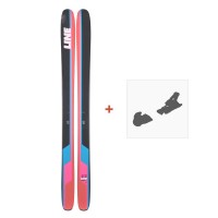 Ski Line Sick Day 114 2019 + Ski bindings - Pack Ski Freeride 111-115 mm