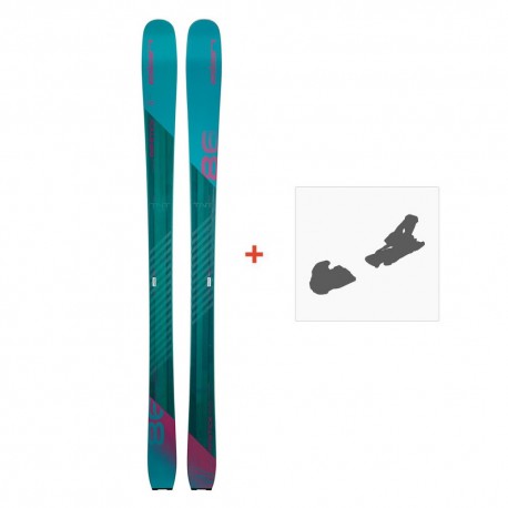 Ski Elan Ripstick 86 W 2019 + fixation de ski - Ski All Mountain 86-90 mm mit optionaler Skibindung