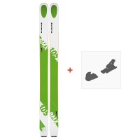 Ski Kastle BMX105 HP 2019 + Fixation de ski