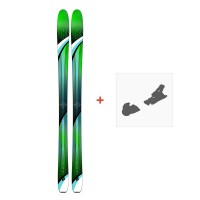Ski K2 Fulluvit 95 Ti 2019 + Fixation de ski - Pack Ski Freeride 94-100 mm