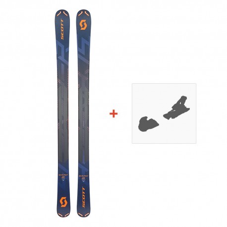 Ski Scott Scrapper 95 2019 + Fixation de ski - Pack Ski Freeride 94-100 mm