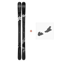Ski K2 Press 2019 + Fixation de ski - Freestyle Ski Set