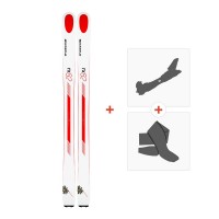Ski Kastle TX82 2020 + Tourenbindungen + Felle - Touring Ultraleicht