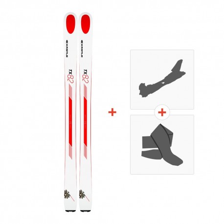 Ski Kastle TX82 2020 + Fixations randonnée + Peau - Rando Light