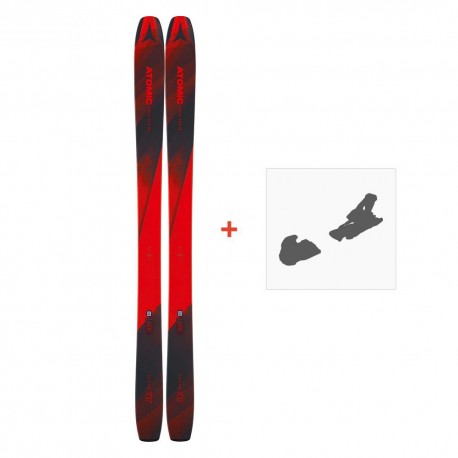 Ski Atomic Backland 107 2019 + Fixation de ski - Pack Ski Freeride 106-110 mm