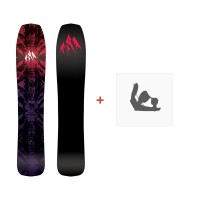 Jones Snowboard Women'S Mind Expander 2019 + Fixation de Snowboard - Pack Snowboard Femme