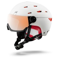 Julbo Casque de Ski Rebby Visor White Coral 2019 - Ski Helmet