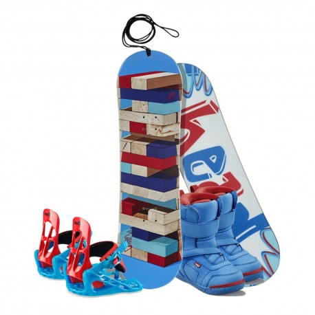 Snowboard Head Rowdy Kid 2023 + Fixation + Chaussures - Pack Snowboard Junior