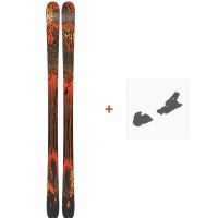 Ski K2 Sight 2019 + Fixations de ski - Pack Ski Freestyle