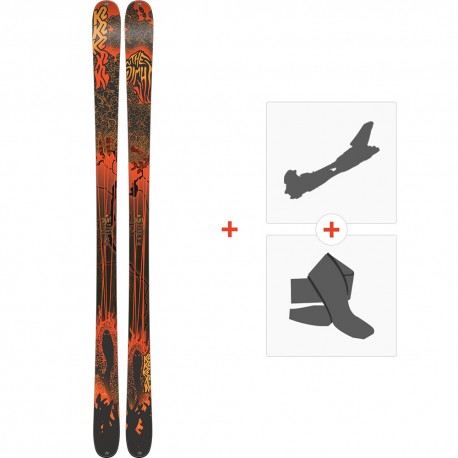 Ski K2 Sight 2019+ Touring bindings - Freestyle + Piste + Touring