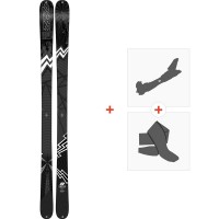 Ski K2 Press 2019 + Fixations randonnée + Peau - Freestyle + Piste + Rando