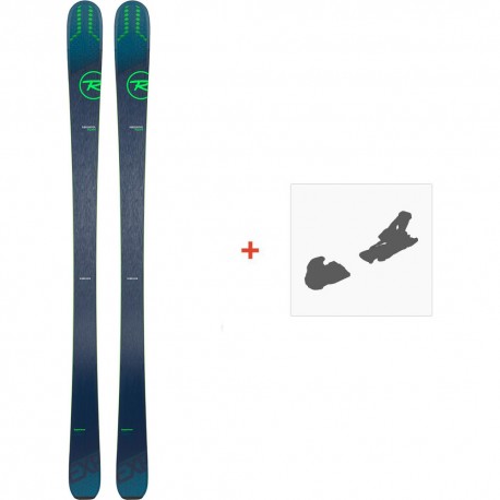 Ski Rossignol Experience 84 AI 2019 + Fixations de ski - Ski All Mountain 80-85 mm avec fixations de ski à choix