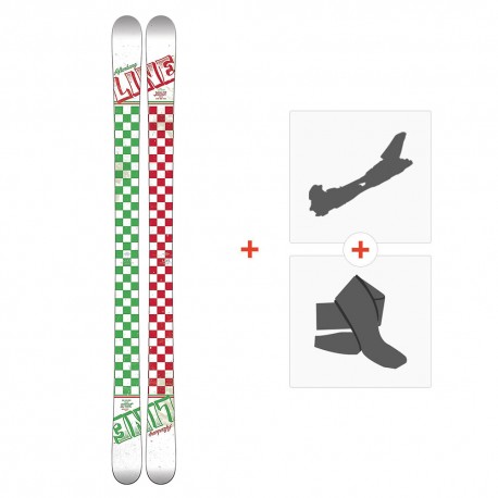 Ski Line Afterbang 2016 + Fixations de ski randonnée - Freestyle + Piste + Rando