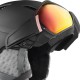 Salomon Ski helmet Mirage CA Photo Black Rose Gold 2021 - Skihelm mit Visier