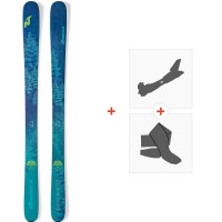 Ski Nordica Santa Ana 93 2019 + Fixations de ski randonnée + Peaux
