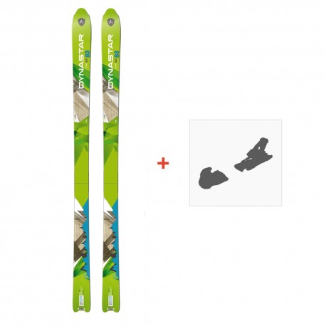 Ski Dynastar Cham Alti 83 2014 + Fixations de ski - Ski All Mountain 80-85 mm avec fixations de ski à choix