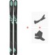 Ski Kastle FX95 HP 2019 + Fixations de ski randonnée + Peaux - Freeride + Rando
