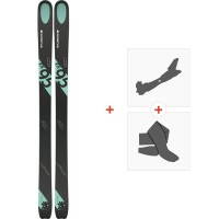 Ski Kastle FX95 HP 2019 + Touring bindings - Freeride + Touring