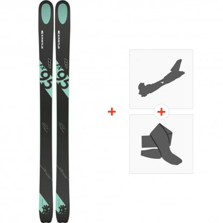 Ski Kastle FX95 HP 2019 + Tourenbindungen + Felle - Freeride + Touren