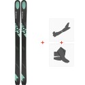 Ski Kastle FX95 HP 2019 + Fixations de ski randonnée + Peaux