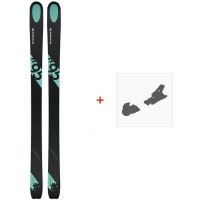 Ski Kastle FX95 2019 + Fixation de ski - Pack Ski Freeride 94-100 mm