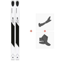 Ski Kastle MX99 2020 + Fixations de ski randonnée + Peaux - Freeride + Rando