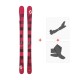 Ski Scott Punisher 95 W 2017 + Fixations de ski randonnée + Peaux - Freestyle + Freeride + Rando