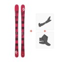 Ski Scott Punisher 95 W 2017 + Fixations de ski randonnée + Peaux