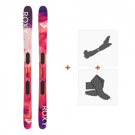 Ski Roxy Shima Freeride 2019 + Tourenbindungen + Felle - Freeride + Touren