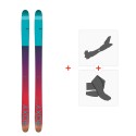 Ski Roxy Shima 90 2017 + Fixations de ski randonnée + Peaux