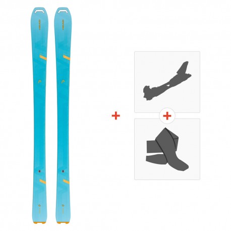 Ski Head Wild Joy 2019 + Fixations de ski randonnée + Peaux - Pack Ski Randonnée 86-90 mm